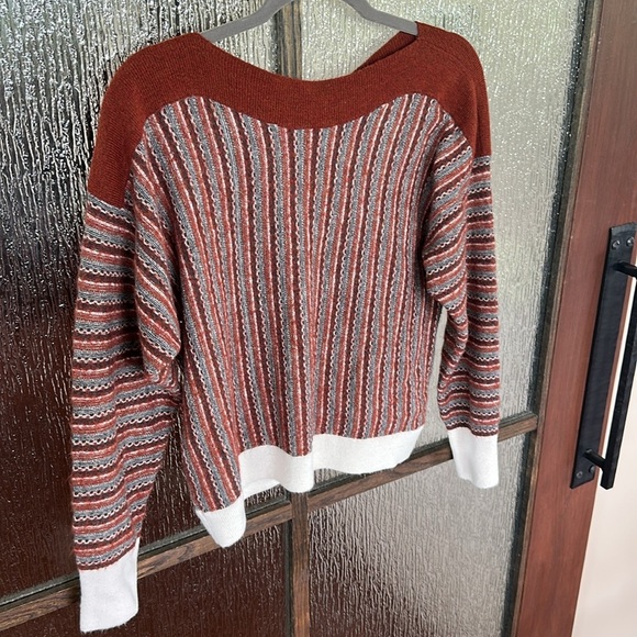 Sita Murt Striped Multicolor Sweater size 8 - Picture 8 of 9
